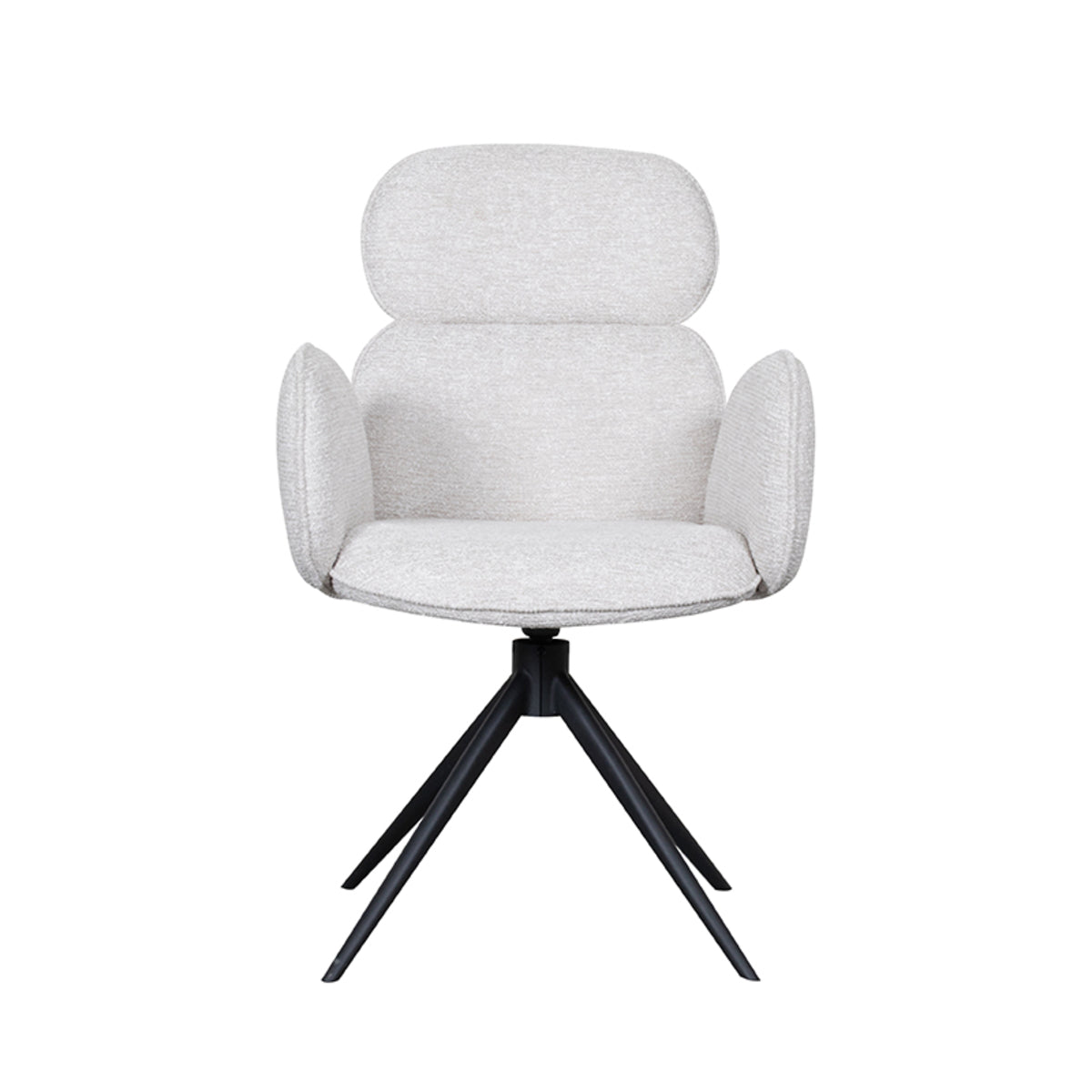 LABEL51 Eetkamerstoel Vidar - Boucle